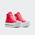 Championes Converse All Star Lift Double Stack Rojo