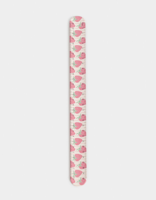 Útiles Varios Foodie Regla Slap Con Estampa Berry - Combinacion Multicolor