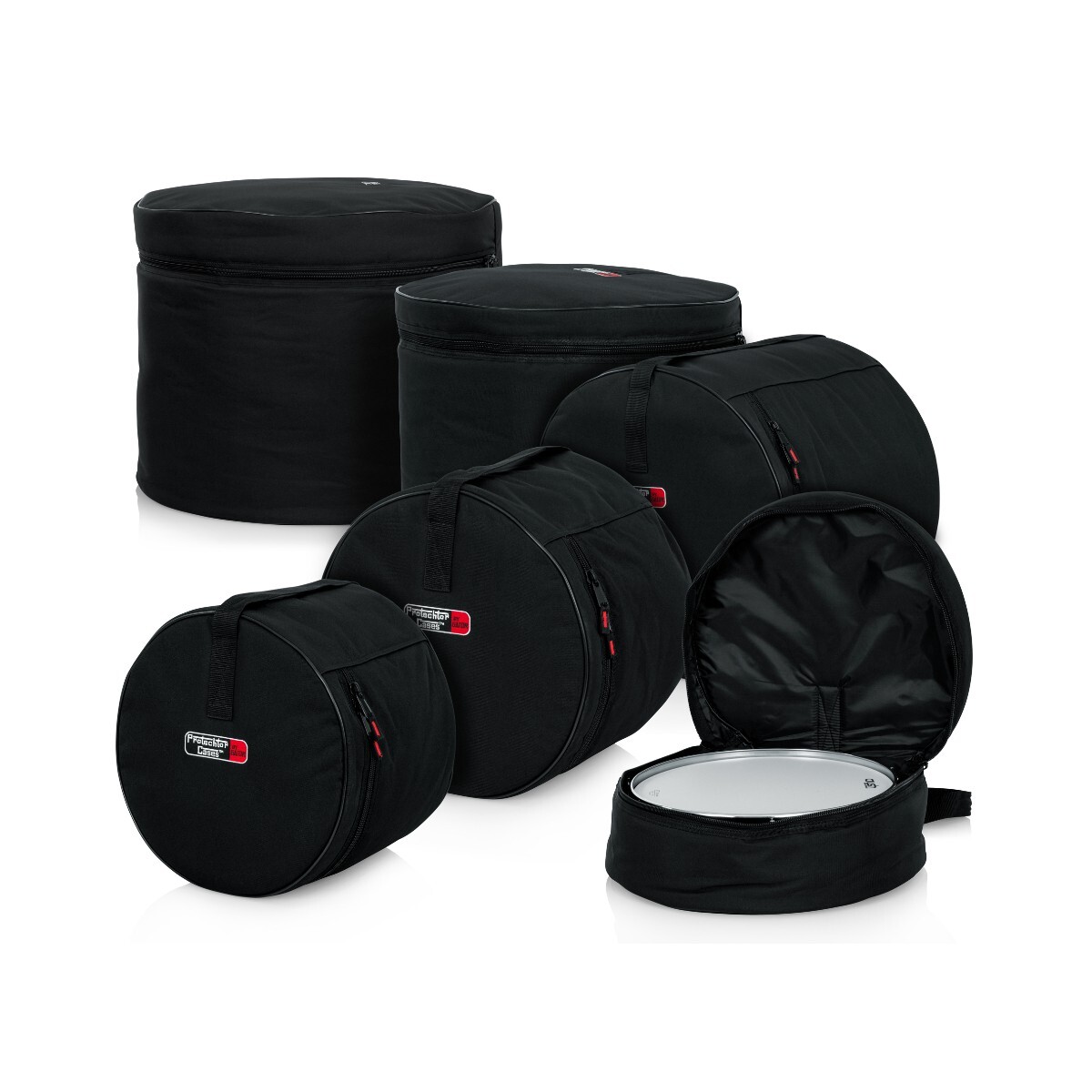 Funda Bateria Gator Gp-standard-100 5pcs 22x18″, 12x10″, 13x11″, 16x16″, 14x5.5″ 