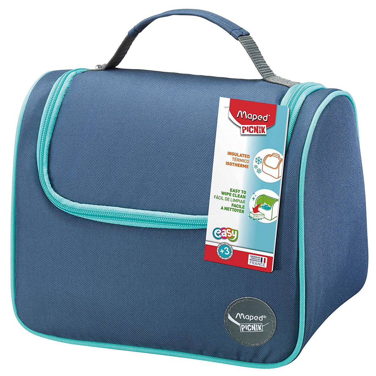 Bolso Conservadora Lunchera Escolar Maped Picnik - Azul 