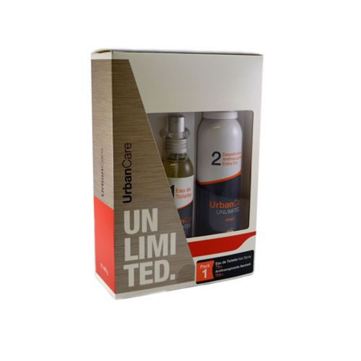 PACK URBAN CARE UNLIMITED EDT + DEO AER 