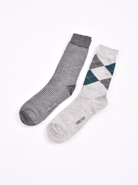 MEDIAS PACK x 2 ESTAMPADO 2