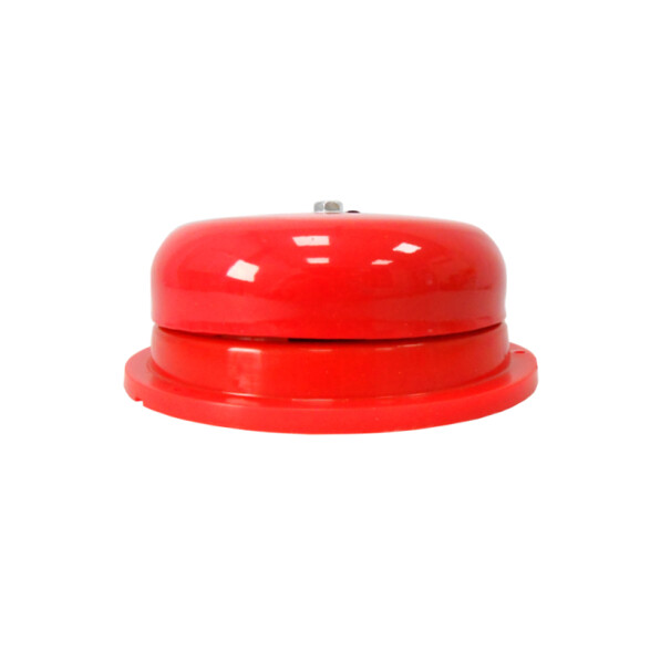 Campana de alarma color rojo Ø150mm diámetro 220V CF4110