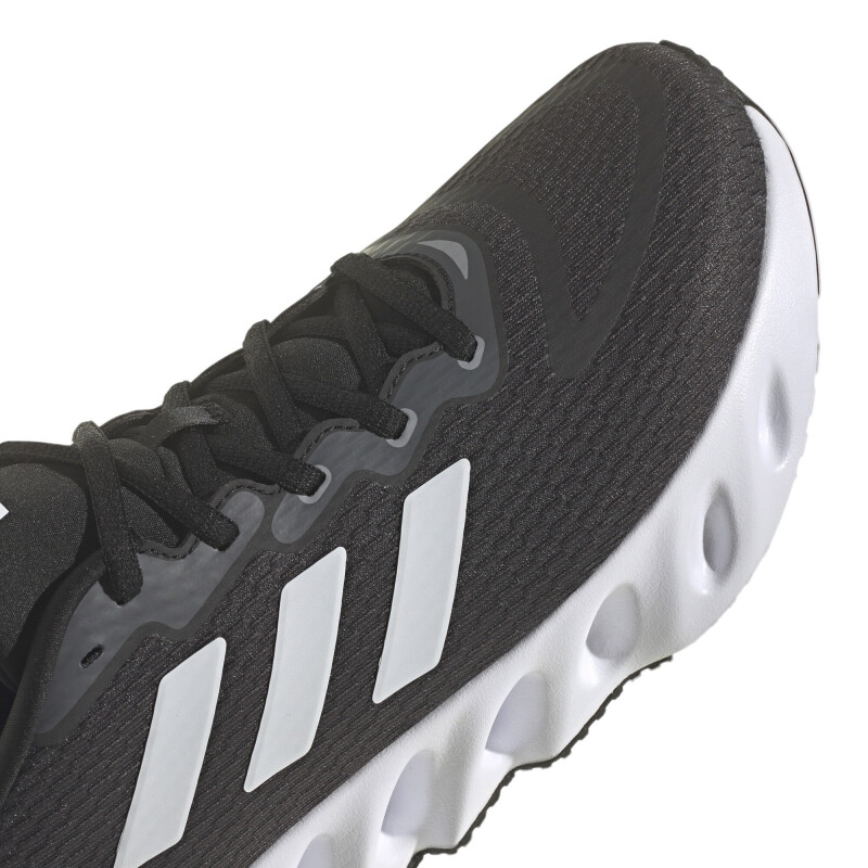 Championes de Hombre Adidas Switch Run Negro - Blanco - Gris