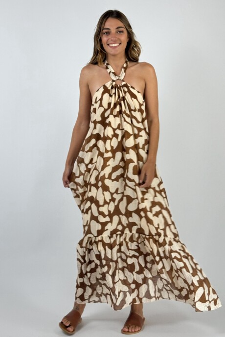 VESTIDO ZORYA Marron