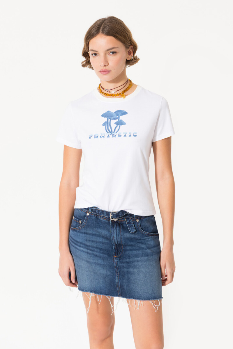 REMERA AMBER Blanco