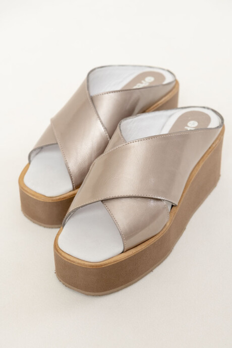 Sandalia eva Charol vison