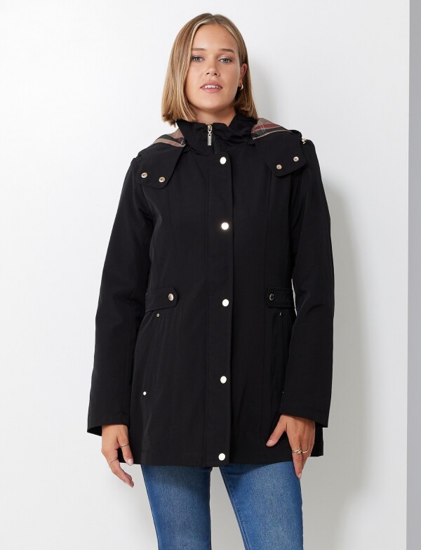 Gabardina Impermeable NEGRO