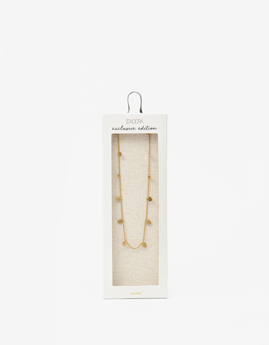 Collar De Corazón Acero 