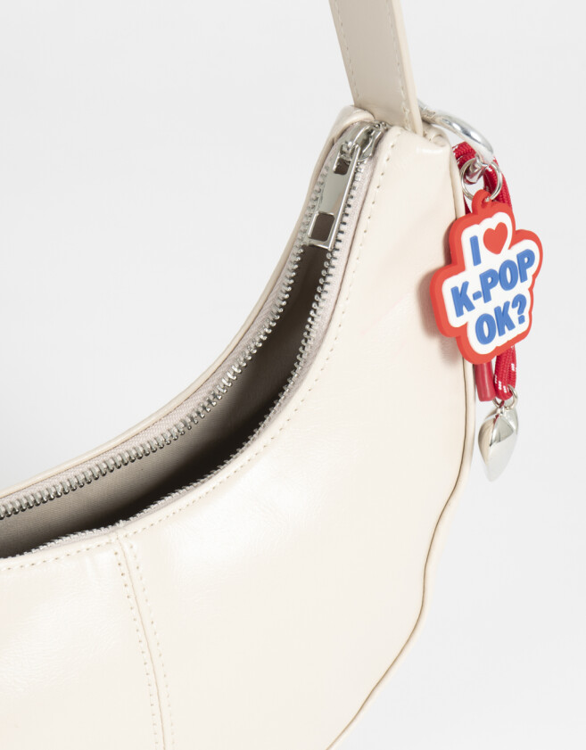 Saca Bandolera Maxi Hobo - Blanco Crudo