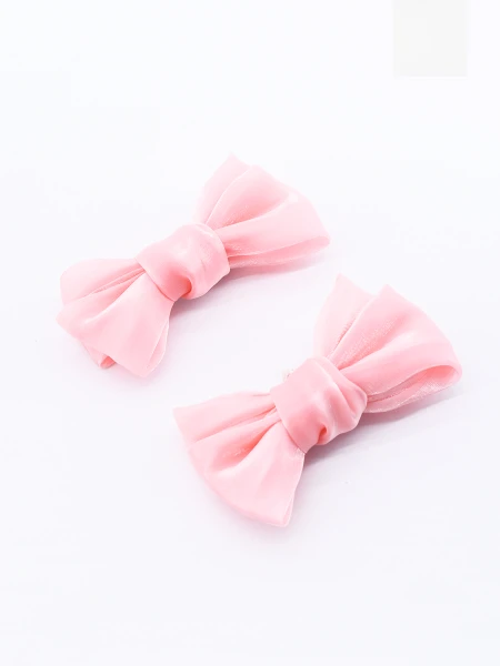BROCHE MOÑAS SET X 2 ROSADO