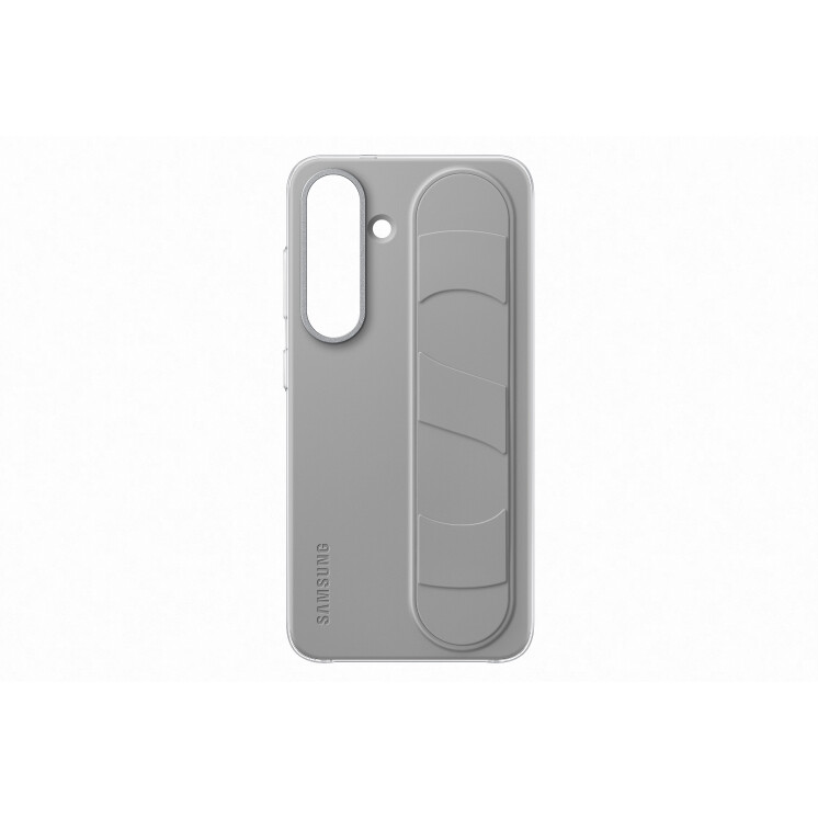 Galaxy S25 Standing Grip Cover Grey