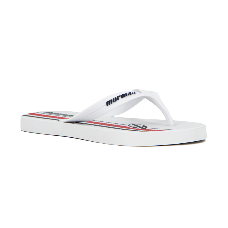 Chanclas Mormaii Ii Ojota Tropical Grafics Blanco-rojo