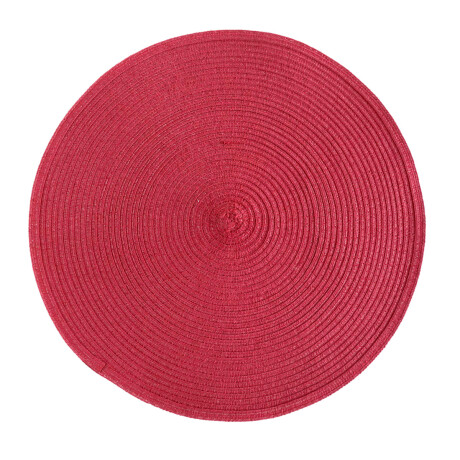 INDIVIDUAL REDONDO T/TEJIDO COLORES SURTIDOS 38CM DIAM 56GR INDIVIDUAL REDONDO T/TEJIDO COLORES SURTIDOS 38CM DIAM 56GR