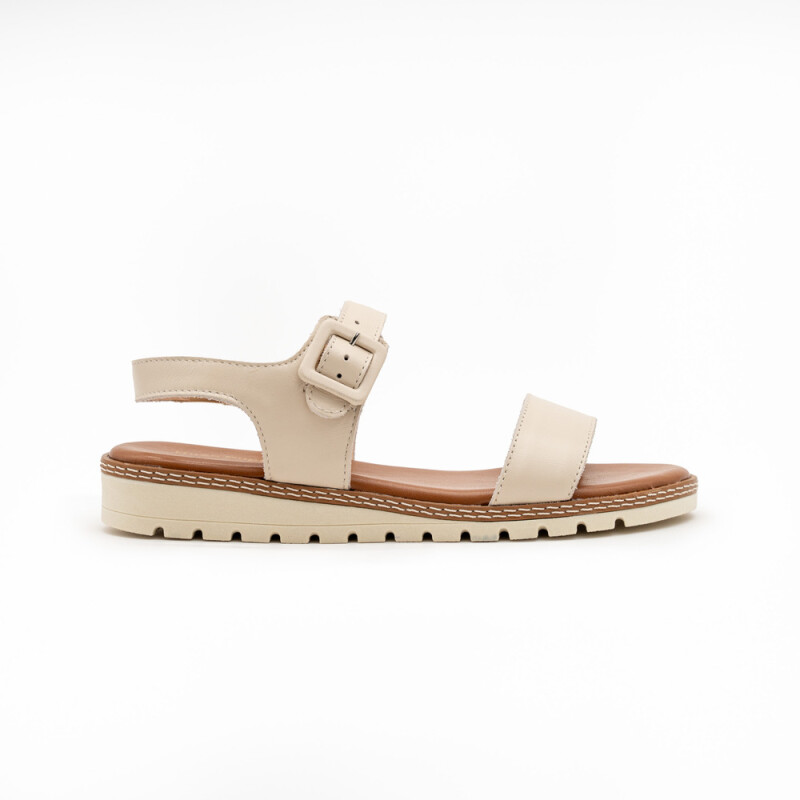 Sandalia CUERO WHITE WHITE