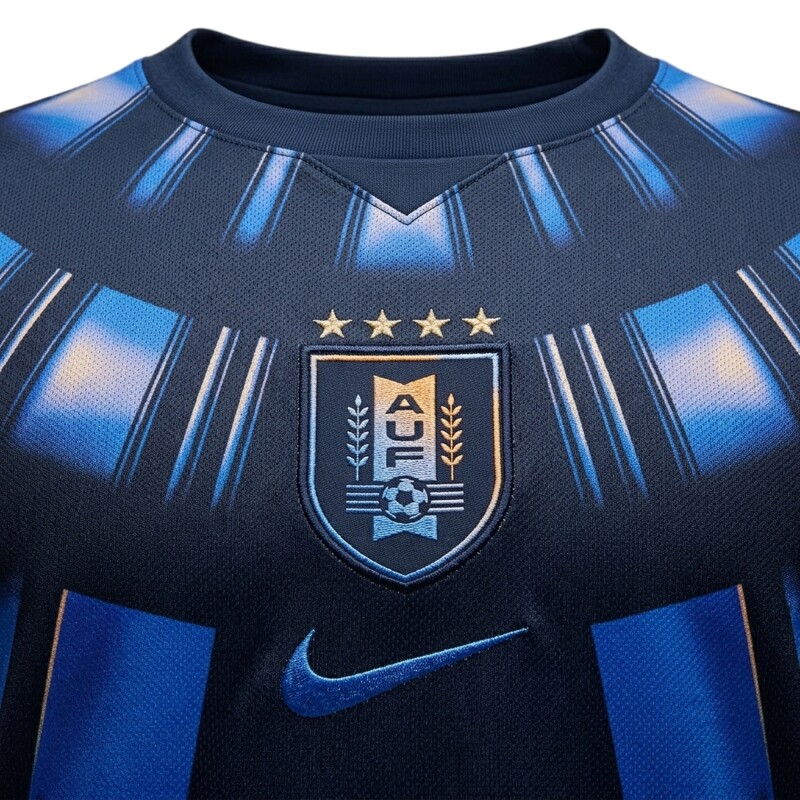 Camiseta Nike Uruguay Visitante WC26 Stadium Blue