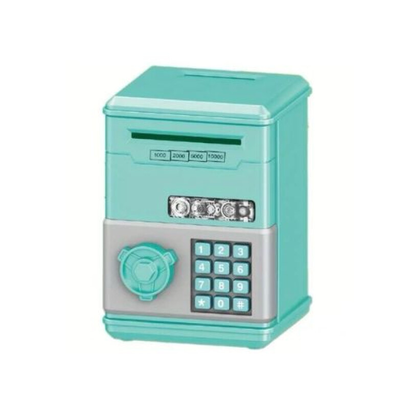 Mini Alcancia caja fuerte infantil - Verde Mini Alcancia Caja Fuerte Infantil - Verde