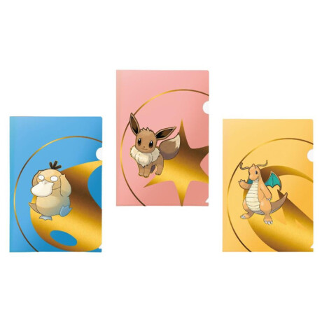 Pokemon TCG: Tournament Folio - Pack de 3 Folios de Torneo Pokémon - Psyduck, Eevee, Dragonite Pokemon TCG: Tournament Folio - Pack de 3 Folios de Torneo Pokémon - Psyduck, Eevee, Dragonite