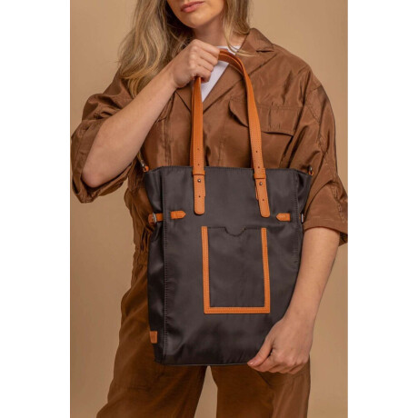 Bandolera Bromelia Negro C/Suela