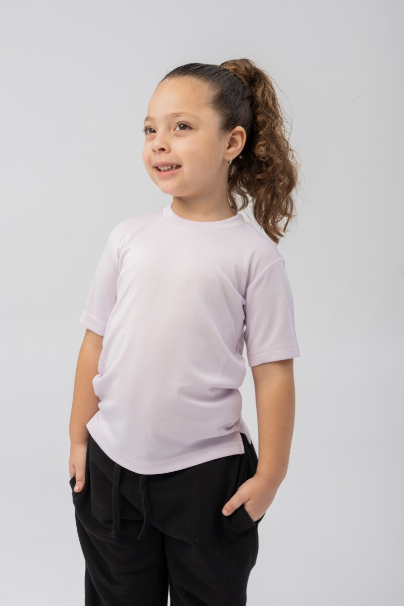 Remera Menpi Alta Calidad Running Niño Lila - S/C 