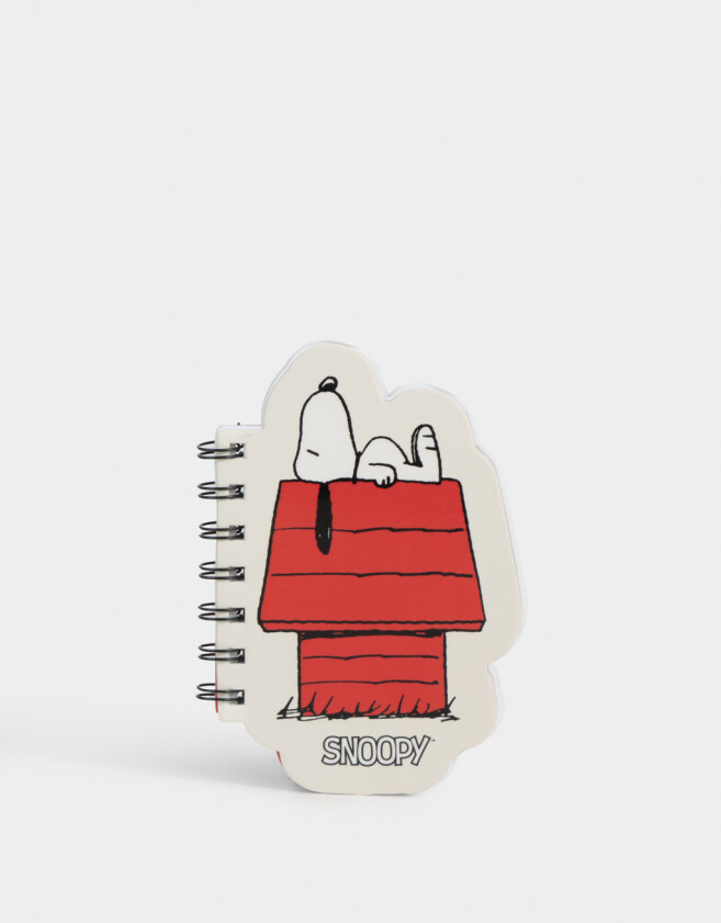Anotadores Cuadernos y Memos Memo Espiralado "snoopy" - Combinacion Tricolor