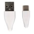 Cable De Datos Carga Usb Tipo C 1 Metro Goldtech Color Variante BLANCO