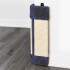 Rascador Gato Sillon Amurar Pared Tornillos Pom Pom Grande Variante Color Azul