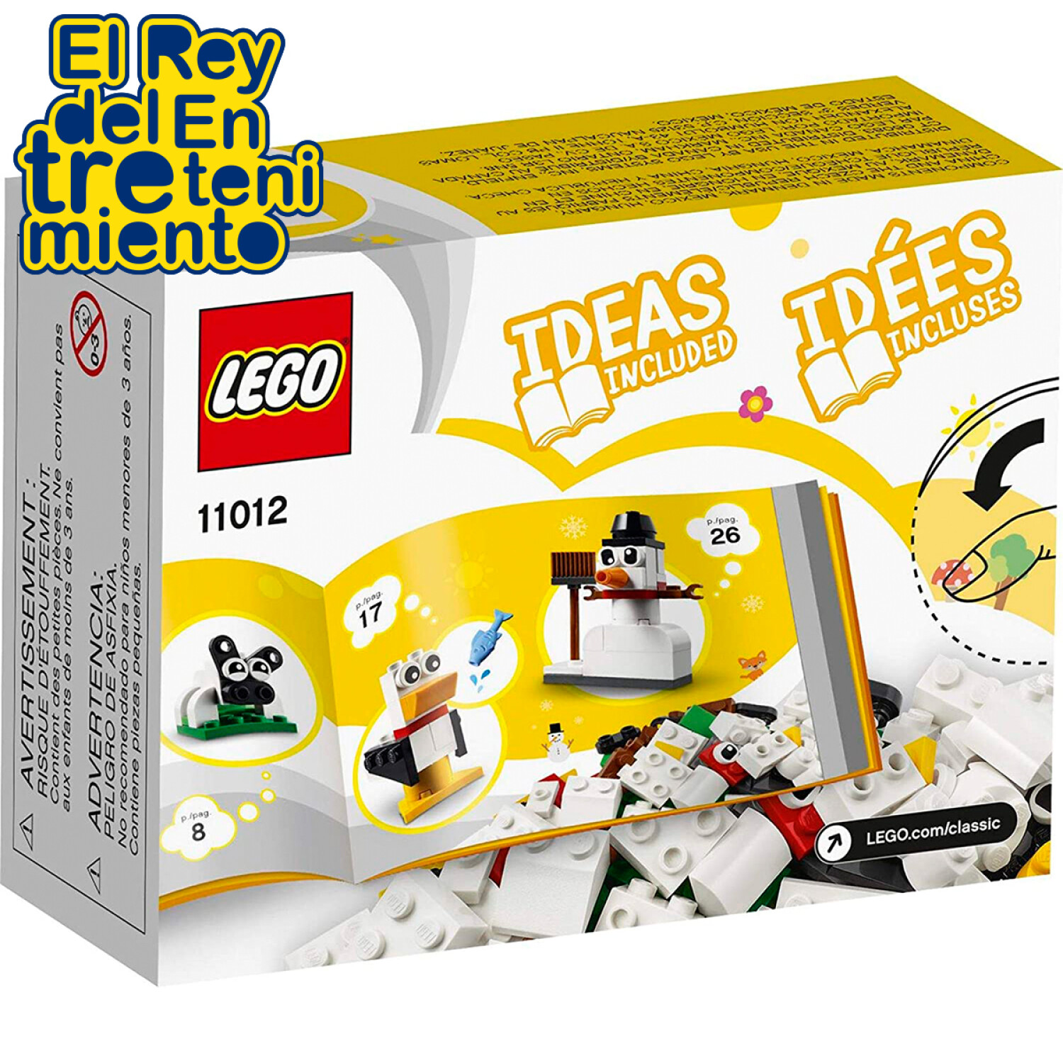 Lego Caja Creativa Classic Juego Encastre Colores - Bricks