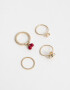 Sets Anillos Flores Sets Anillos Flores - Dorado