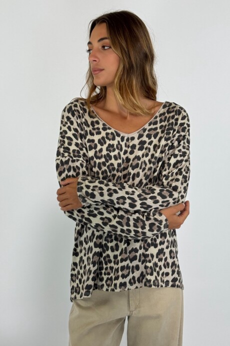BLUSA VALEIRO Beige