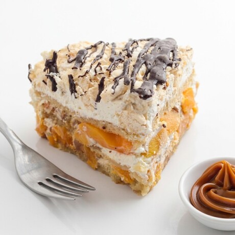 Postre Manjar Durazno Grande Postre Manjar Durazno Grande