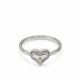 Anillo con corazón al centro Anillo con corazón al centro