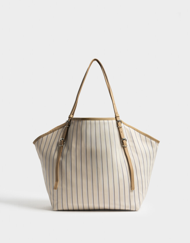 Shopper Carteras De Mano - Estampado Rayas