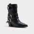 EMBERLYNX BLACK EMB CROCO LEATHER BLACK