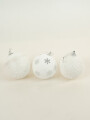 Colgante Esferas Silver, 3un. Color Unico