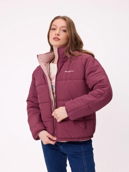 CAMPERA RUSTY ZIMMER BORDO