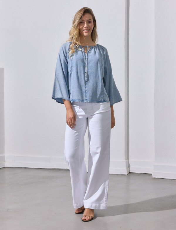 Blusa Lyocell Cordel JEAN