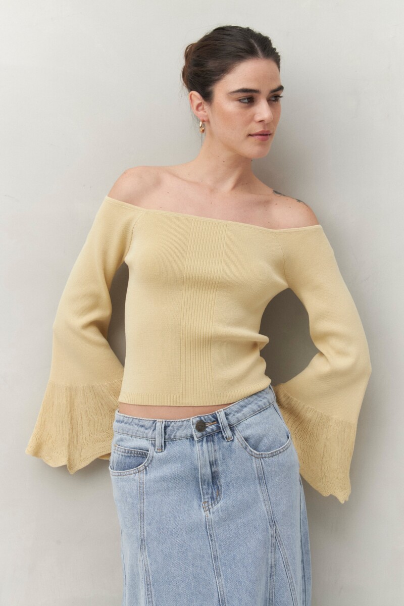 TOP TOMAS AMARILLO PASTEL