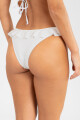 Vedetina flip flop Blanco bordado