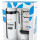 Kit x3 Manija Rígida Con Mate Flap Blanco