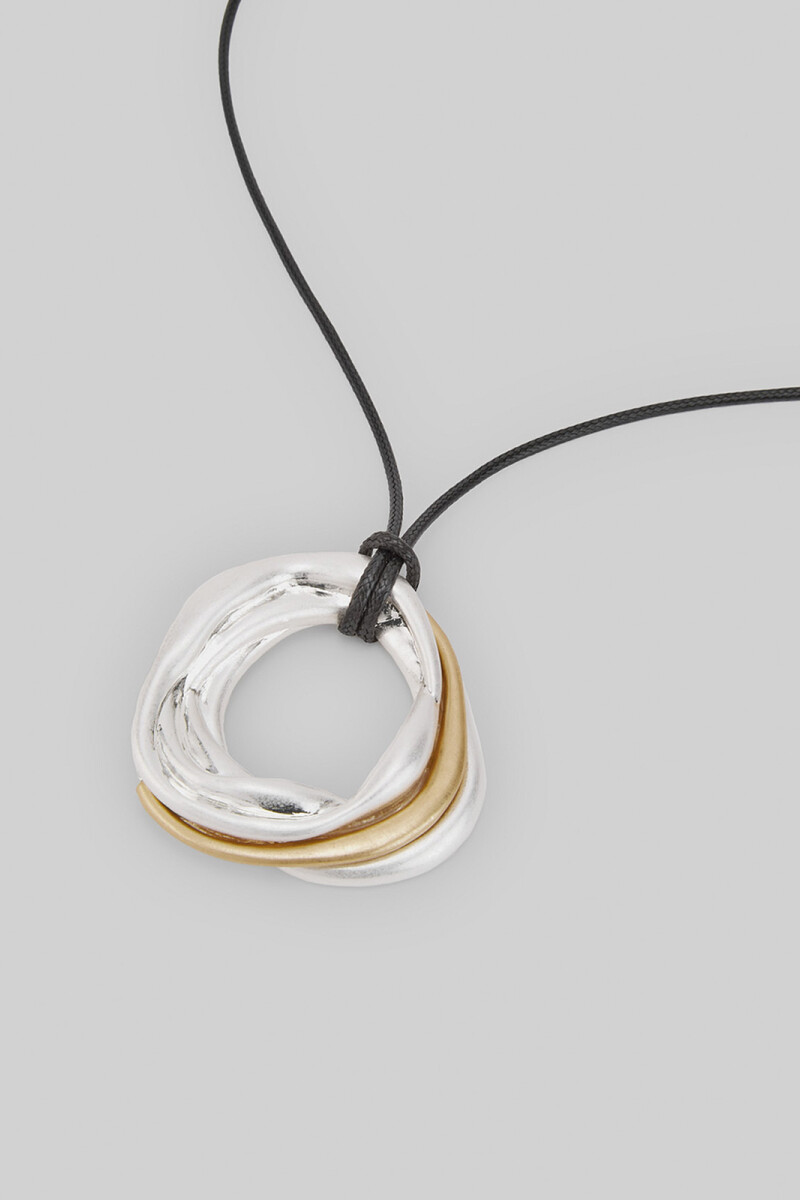 COLLAR PIEZA Plata