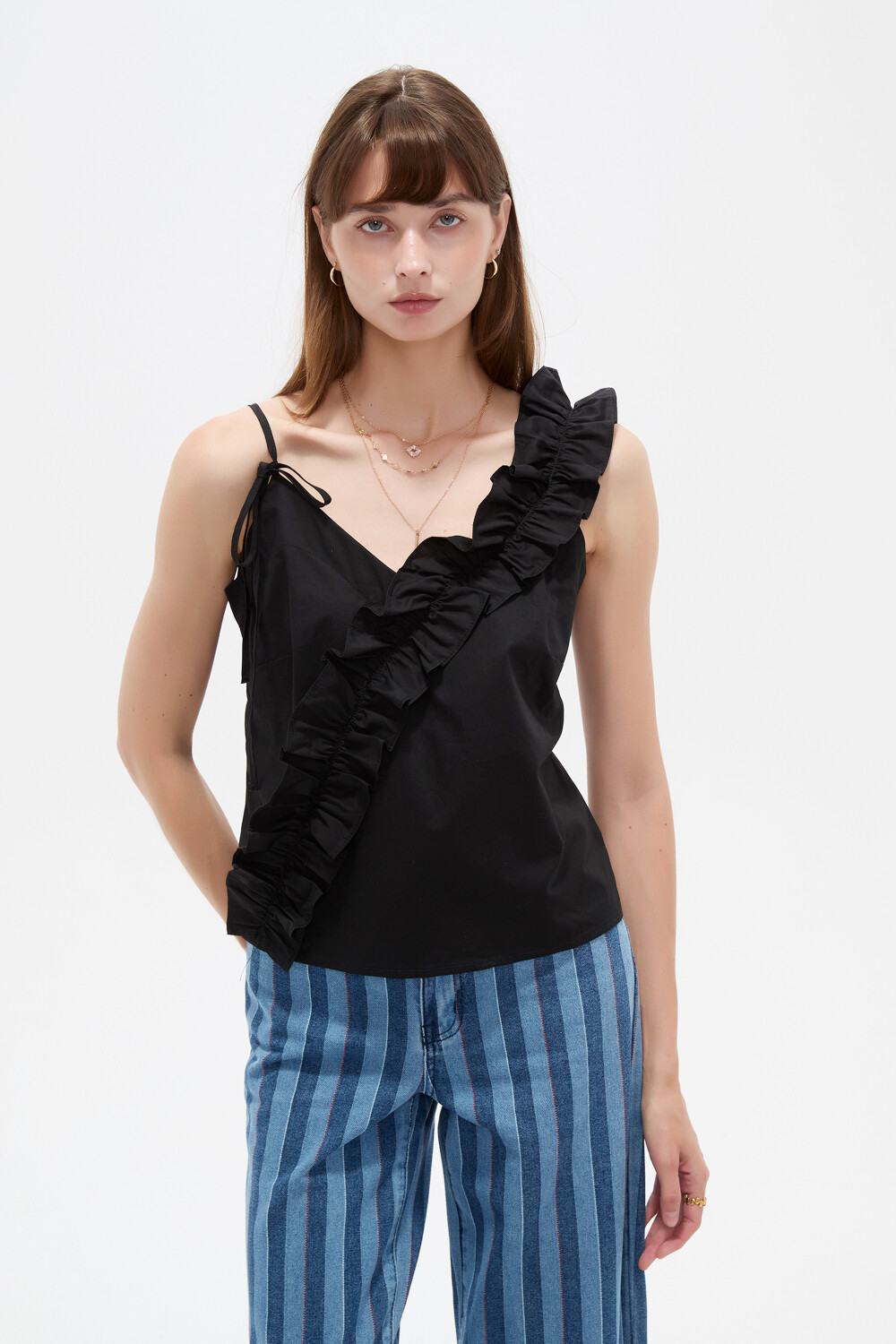 Musculosa Kivo Negro