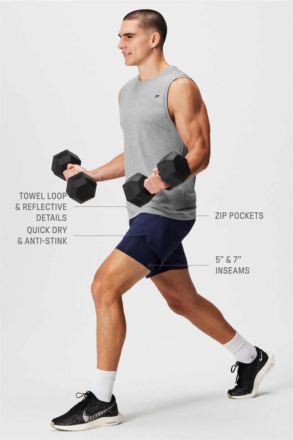 Shorts The 7" One Short (Lined) Hombre Deep Navy