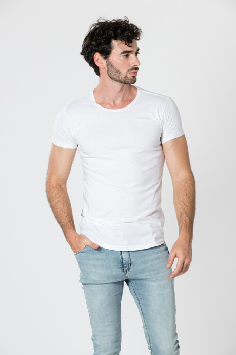 Remera Bunder blanco