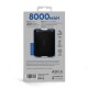 Power Bank 8000mah Roca Lcd Carga Rápida 22.5w Tipo-c Usb Power Bank 8000mah Roca Lcd Carga Rápida 22.5w Tipo-c Usb