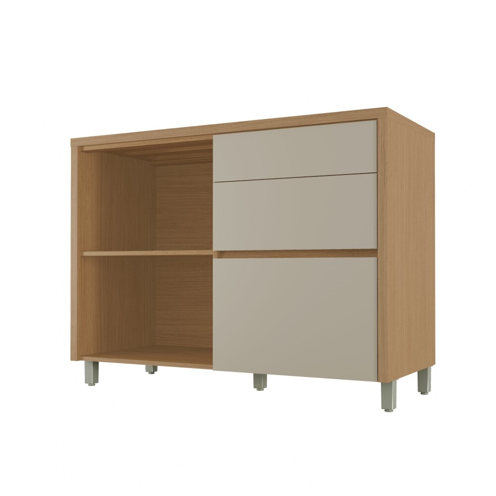 Bajo Mesada 2 Puertas 2C Condessa Marron/Gris Bajo Mesada 2 Puertas 2C Condessa Marron/Gris