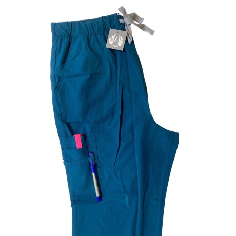 Set médico elastizado unisex Argon Petróleo