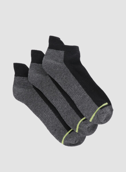 Pack x3 medias cortas con diseño deportivo Variante 3