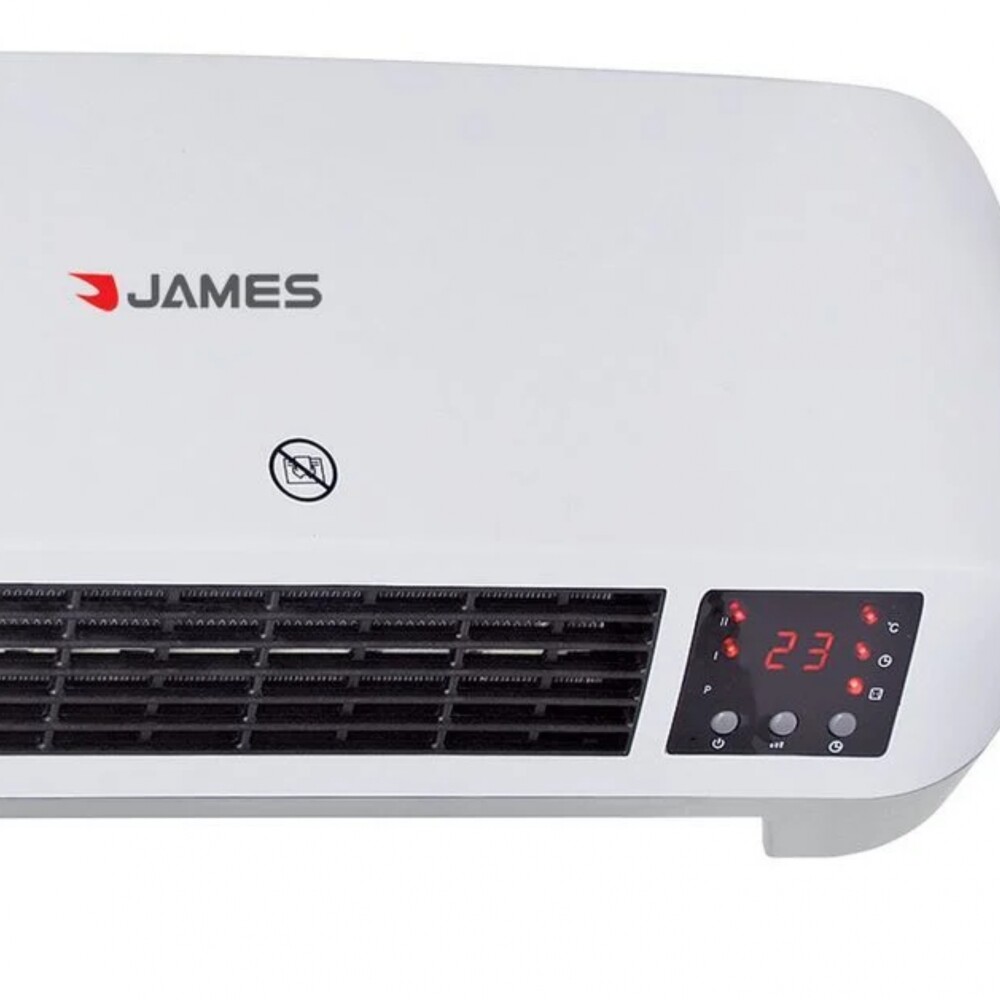 Caloventilador - JAMES Blanco 2000 W Caloventilador - JAMES Blanco 2000 W