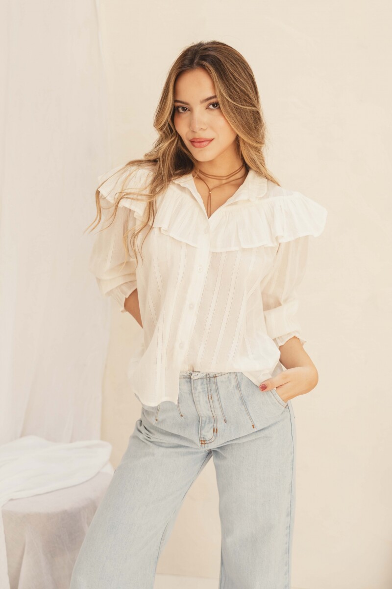 CAMISA MARIE OFF WHITE 